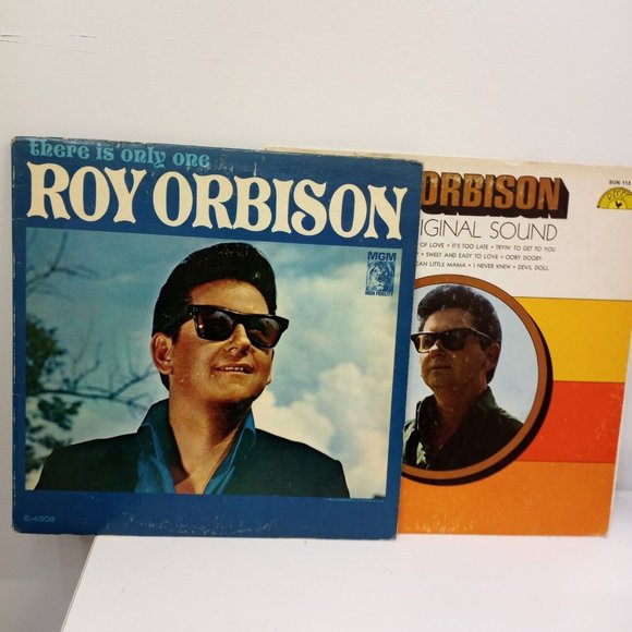 2 Vintage Roy Orbison Vinyl Record Albums. Great Gift! - Picture 1 of 11